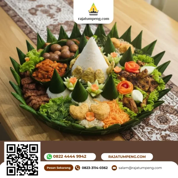 Tumpeng Komplit Ayam Ingkung