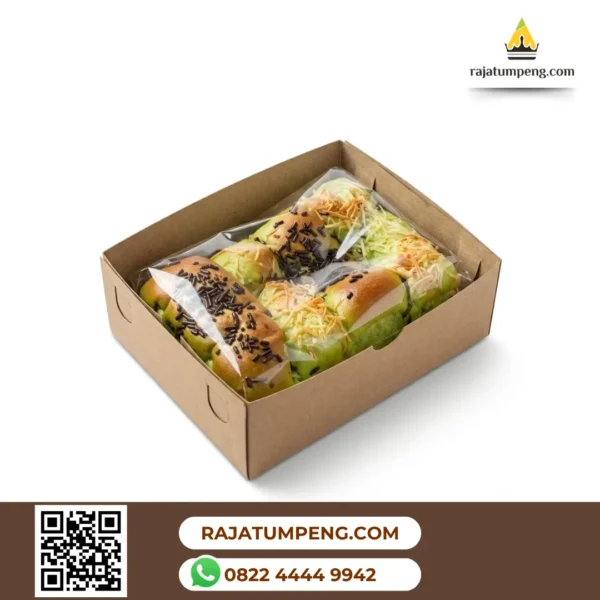 Roti Hajatan - 3 Rasa (Coklat-Keju-Abon) 15 x10 cm